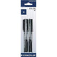 Ball Point Pen - Black - Pack of 6