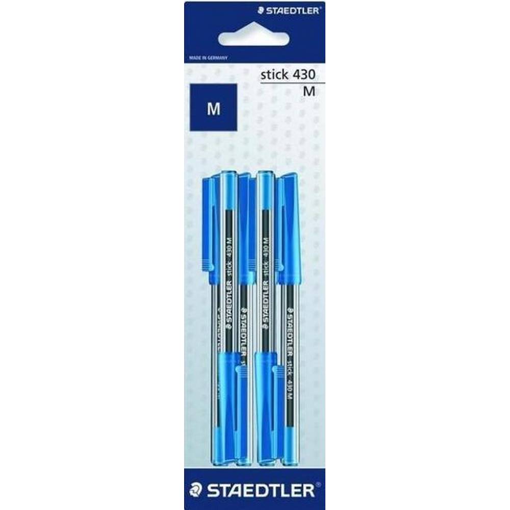 Ball Point Pen - Blue - Pack of 6