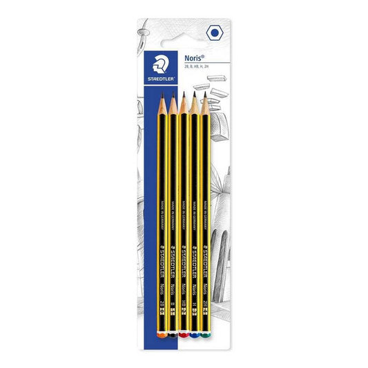 Staedtler Noris® Assorted Degrees Pencils - Pack of 5