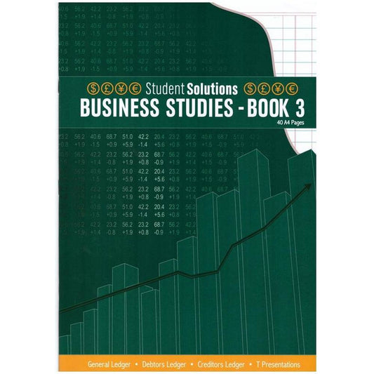 Business Studies Book 3: Ledger - 40 Page
