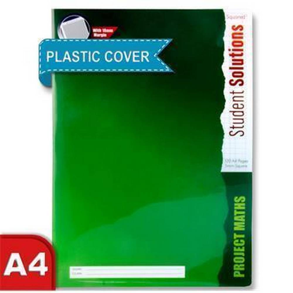 Student Solutions Project Math Plastic Cover Copy Book