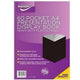 A4 60 Pocket Display With Presentation - Black