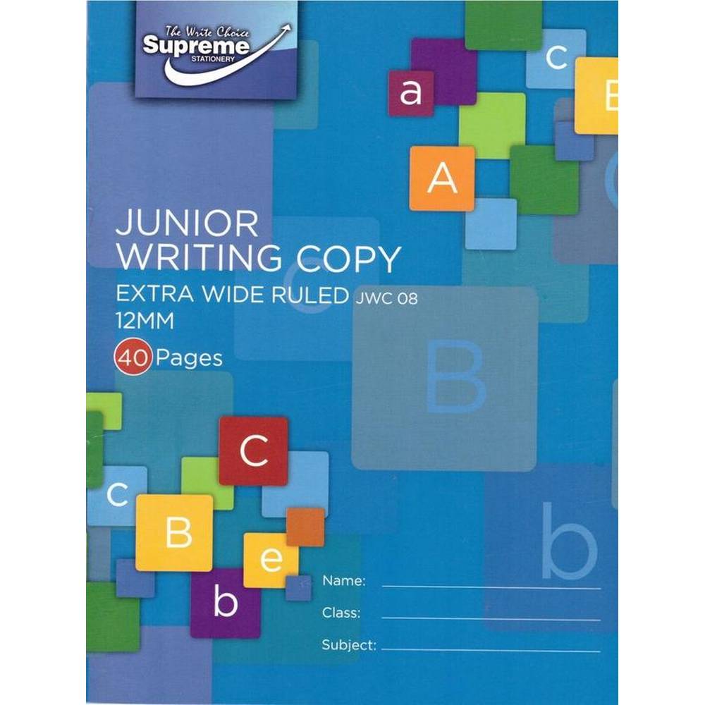 Junior Writing Copy - JWC08
