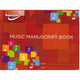 Music Manuscript Book