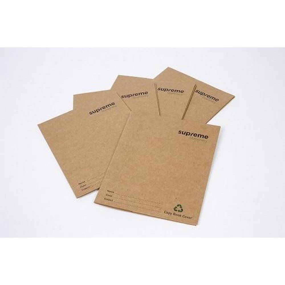 Supreme Stationery - Recycled Exercise Copy Cover - Pack of 5