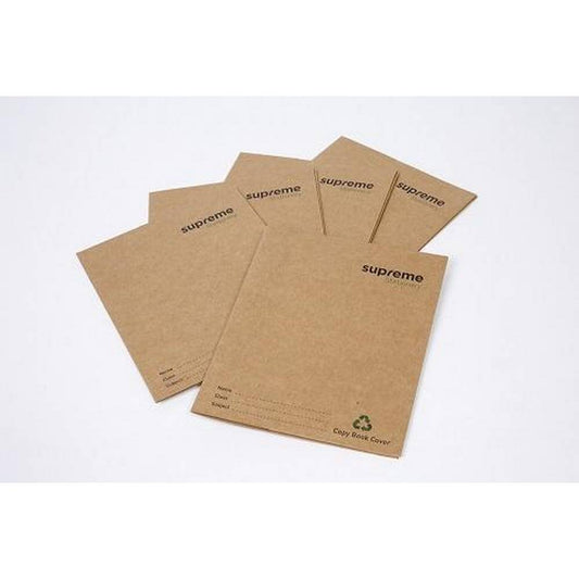 Supreme Stationery - Recycled Exercise Copy Cover - Pack of 5