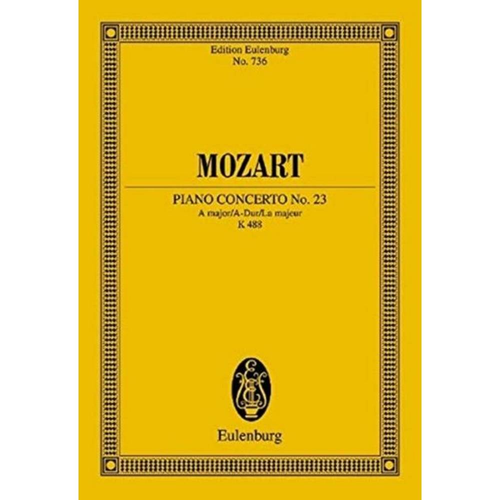 MOZART CONCERTO NO.23 - A MAJOR - PIANO & ORCHESTRA