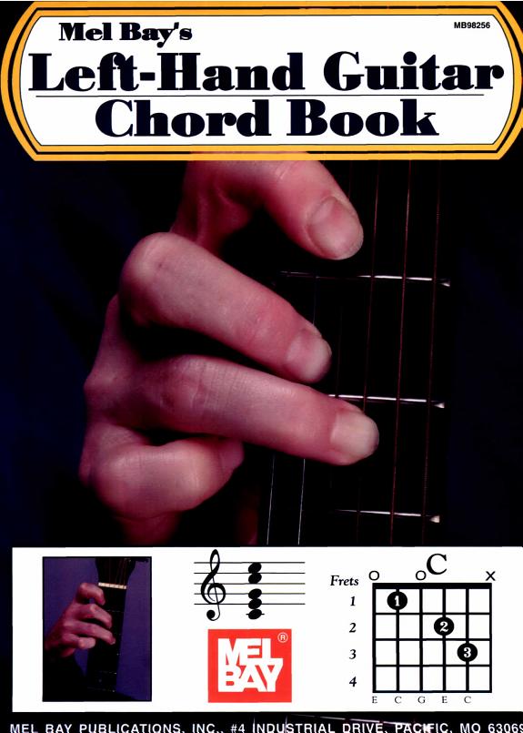 Left-Hand Guitar Chord Book