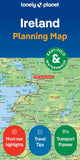 Lonely Planet Ireland Planning Map