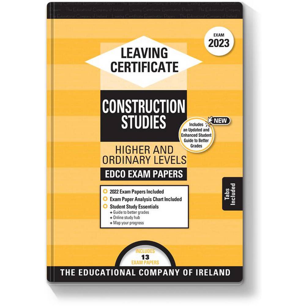 Exam Papers - Leaving Cert - Construction Studies - Higher & Ordinary Levels - Exam 2025