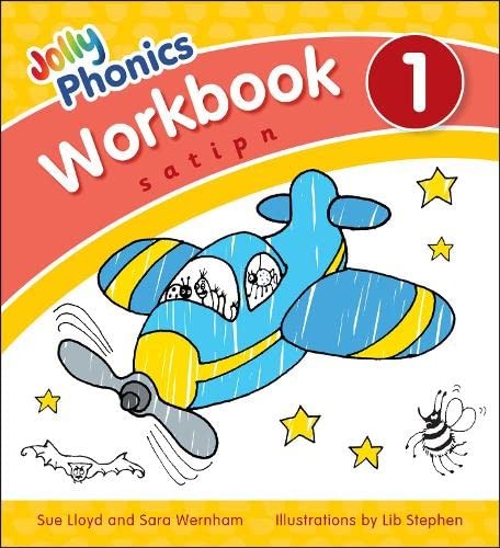 JOLLY PHONICS WORKBOOK 1 - PRE CURSIVE LETTERS