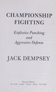 Championship fighting