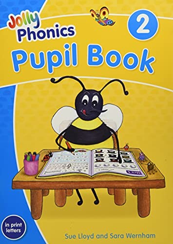 JOLLY PHONICS PUPIL BOOK 2 - IN PRINT LETTERS (COLOUR)
