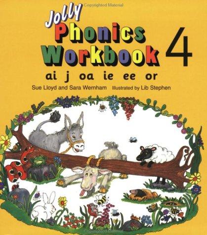 JOLLY PHONICS WORKBOOK 4 - OLD EDITION