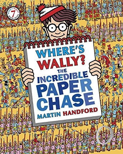 Where's wally incredible paper chase