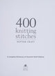 400 knitting stitches