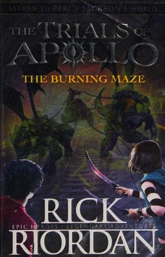 Burning Maze book 3 trials of apollo
