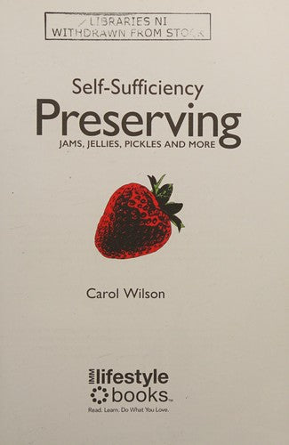 Self-Sufficiency : Preserving