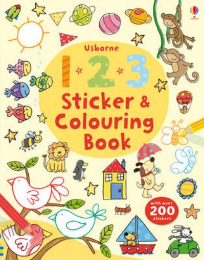Picture of 123 Sticker and Colouring book