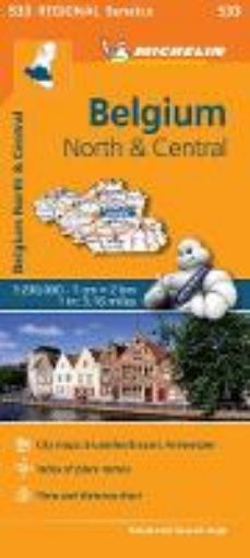 Picture of Belgium North & Central - Michelin Regional Map 533