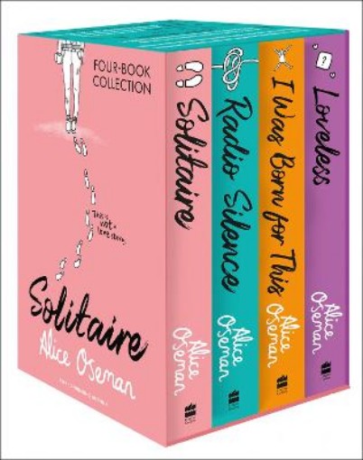 Picture of Alice Oseman Four-Book Collection Box Set (Solitaire, Radio Silence, I Was Born For This, Loveless)