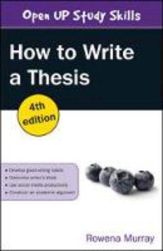 Picture of How to Write a Thesis