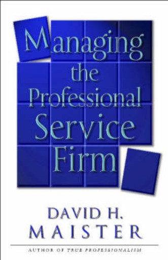 Picture of Managing The Professional Service Firm