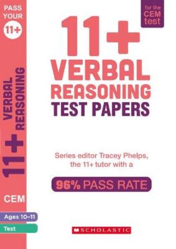 Picture of 11+ Verbal Reasoning Tests Ages 10-11