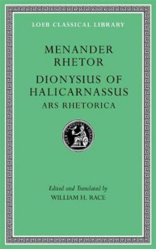 Picture of Menander Rhetor. Dionysius of Halicarnassus, Ars Rhetorica