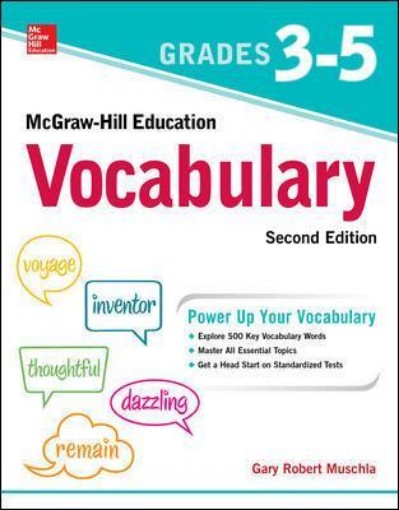 Picture of McGraw-Hill Education Vocabulary Grades 3-5, Second Edition