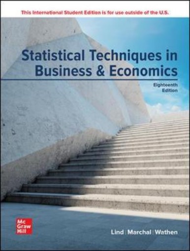 Picture of ISE Statistical Techniques in Business and Economics