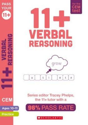 Picture of 11+ Verbal Reasoning Practice and Assessment for the CEM Test Ages 10-11