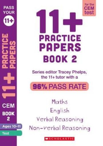 Picture of 11+ Practice Papers for the CEM Test Ages 10-11 - Book 2