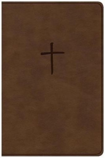 Picture of CSB Compact Bible, Brown LeatherTouch, Value Edition