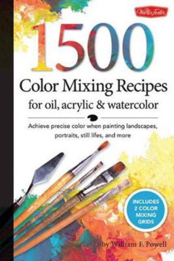 Picture of 1,500 Color Mixing Recipes for Oil, Acrylic & Watercolor