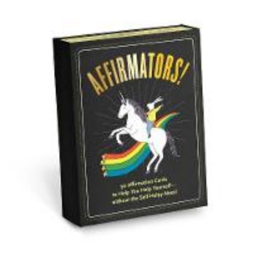 Picture of Affirmators! 50 Affirmation Cards Deck to Help You Help Yourself - Without the Self-Helpy-Ness!