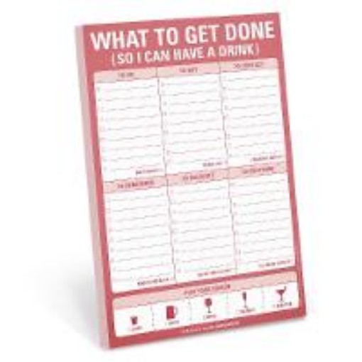 Picture of Knock Knock What to Get Done (So I Can Have A Drink) Pad