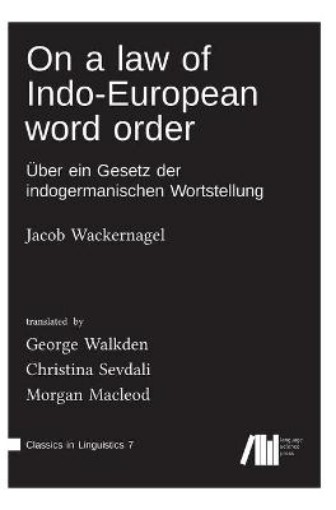 Picture of On a law of Indo-European word order