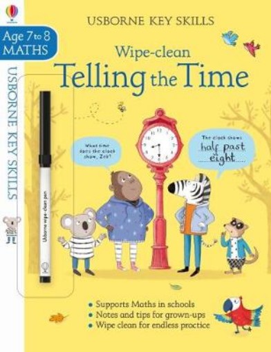 Picture of Wipe-clean Telling the Time 7-8
