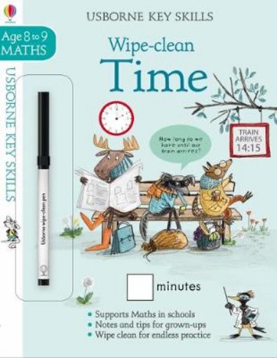 Picture of Wipe-Clean Time 8-9