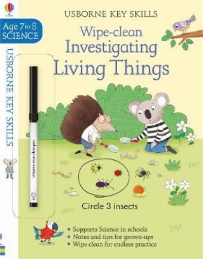 Picture of Wipe-Clean Investigating Living Things 7-8