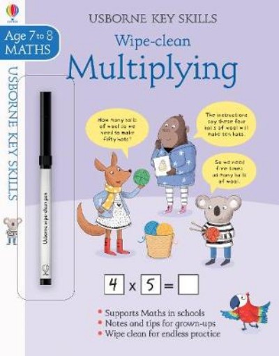 Picture of Wipe-Clean Multiplying 7-8