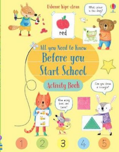 Picture of Wipe-Clean All You Need to Know Before You Start School Activity Book