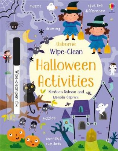 Picture of Wipe-Clean Halloween Activities