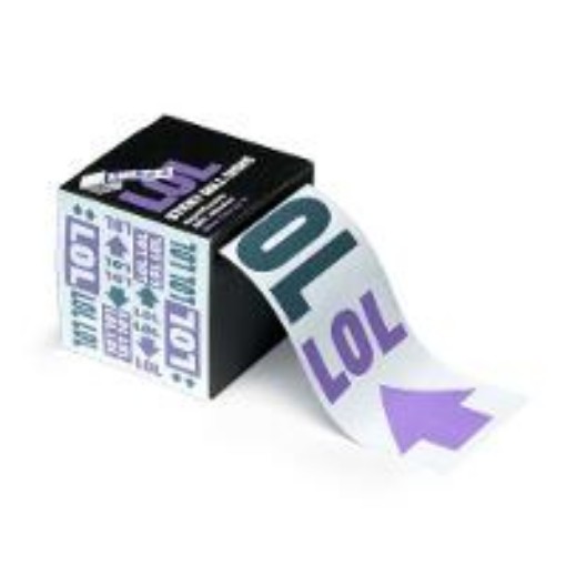 Picture of Knock Knock LOL Sticky Roll Sign