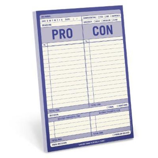 Picture of Knock Knock Pro/Con Pad