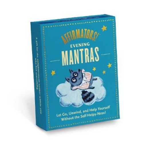 Picture of Knock Knock Affirmators! Mantras (Evening) Card Deck, 40 Cards
