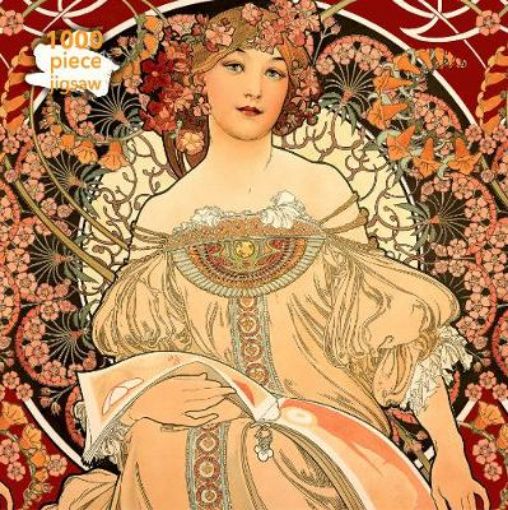 Picture of Adult Jigsaw Puzzle Alphonse Mucha: Reverie