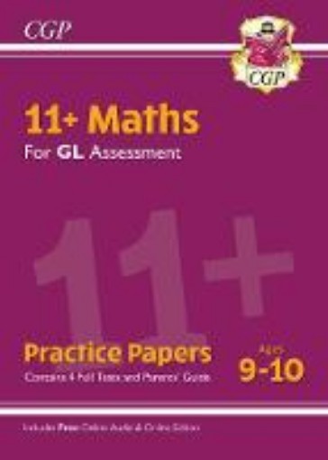 Picture of 11+ GL Maths Practice Papers - Ages 9-10 (with Parents' Guide & Online Edition)