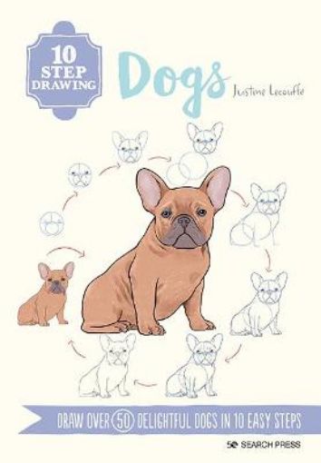 Picture of 10 Step Drawing: Dogs